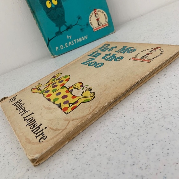 Set of Two Vintage 1950s Cat In The Hat I Can Read Children's Books - Picture 5 of 13